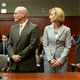 George Zimmerman and his defense team (Pool/Getty Images)